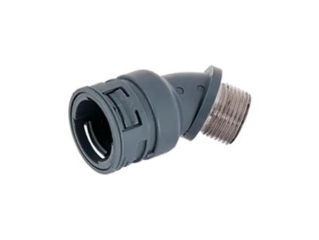 Product image of REIKU® VM-ARG - Arched elbows 45° with integrated seal and male metal thread