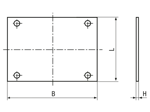 Technical drawing with dimensions of SPELSBERG® TG MPS