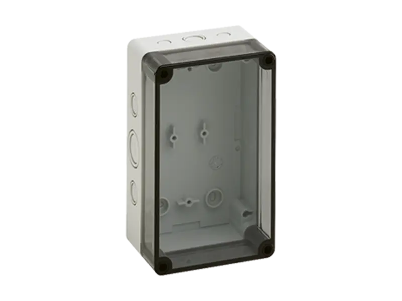 Imagen del producto de SPELSBERG® TK PS - Caja vacía TK PS plana, transparente