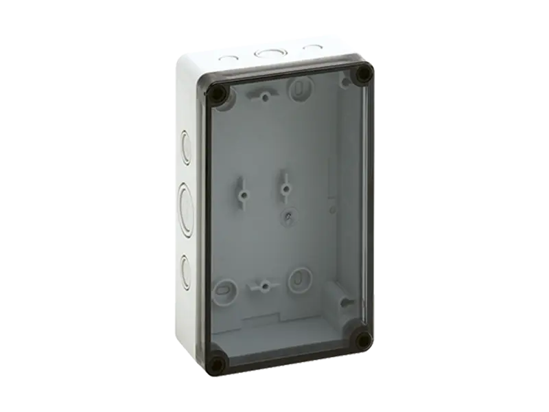 Produktbild von SPELSBERG® TK PC - Leergehäuse TK PC Flach, transparent