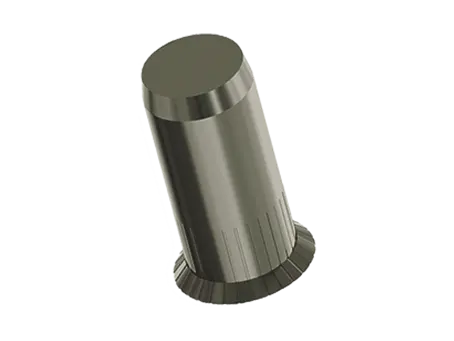 Product image of TUBTARA® UFX KN / SFX KN - Blind rivet nuts countersunk head with knurl, shank with improved knurl, closed end
