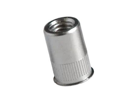 Product image of FASTEKS® FILKO RC/ROKS - Blind rivet nuts small countersunk head, knurled shank, open end