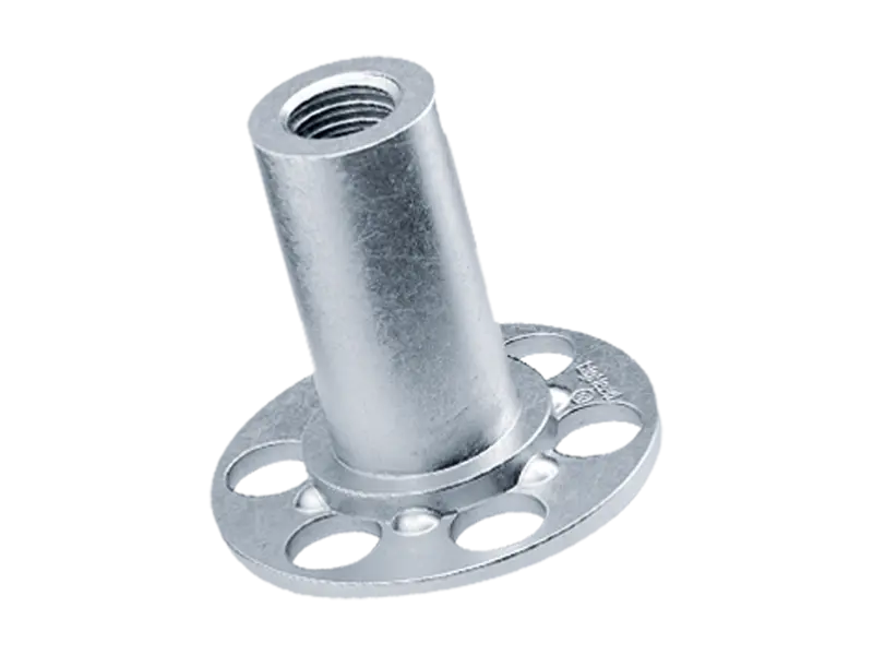 Produktbild von bigHead® F2/S23 - Befestiger mit Gewindebuchse Kopf rund Ø 23 mm offen