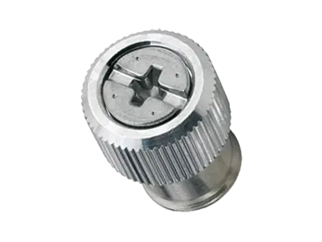 Product image of PEM® PF11MW - Flare-mounted captive panel screws with slot and Phillips form H recess, with MAThread® thread, for metallic materials