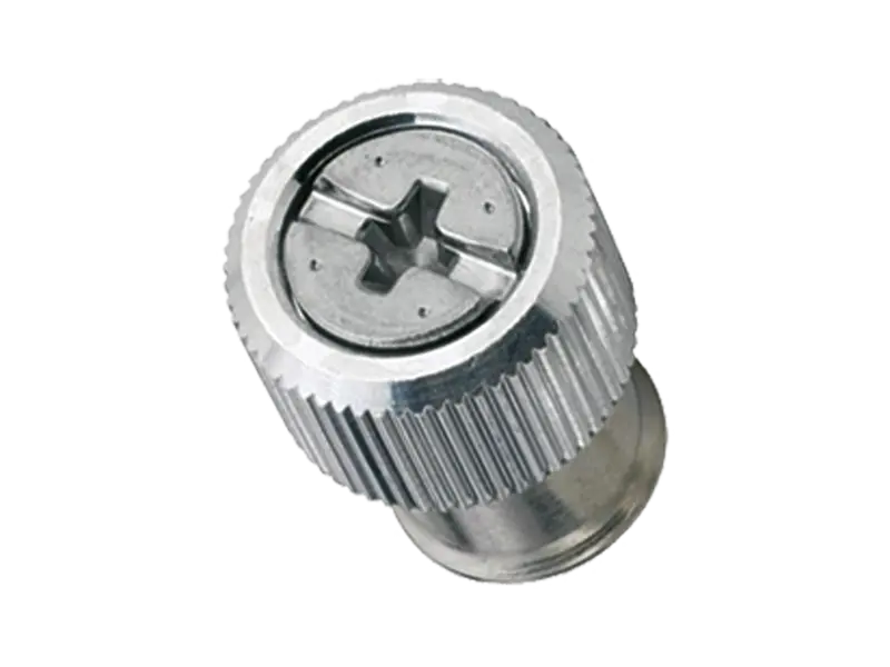 Product image of PEM® PF11MW - Flare-mounted captive panel screws with slot and Phillips form H recess, with MAThread® thread, for metallic materials