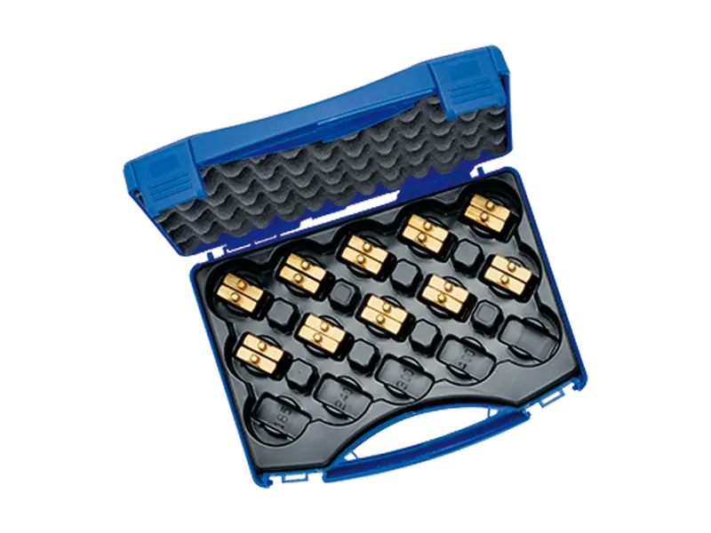 Immagine del prodotto Klauke® HD4SET - Set matrici in valigetta di plastica per capicorda secondo DIN 46235