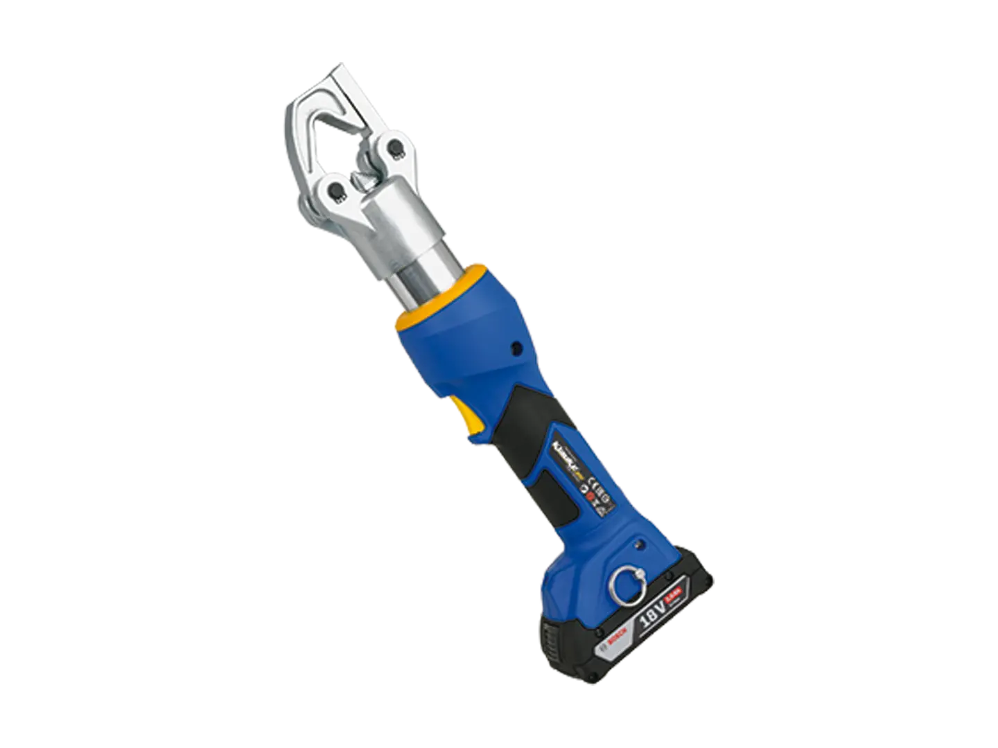 BN 27739 | Zaciskarka hydrauliczna zasilana bateryjnie system akumulatorowy Bosch zakres zaciskania 10-240 mm²