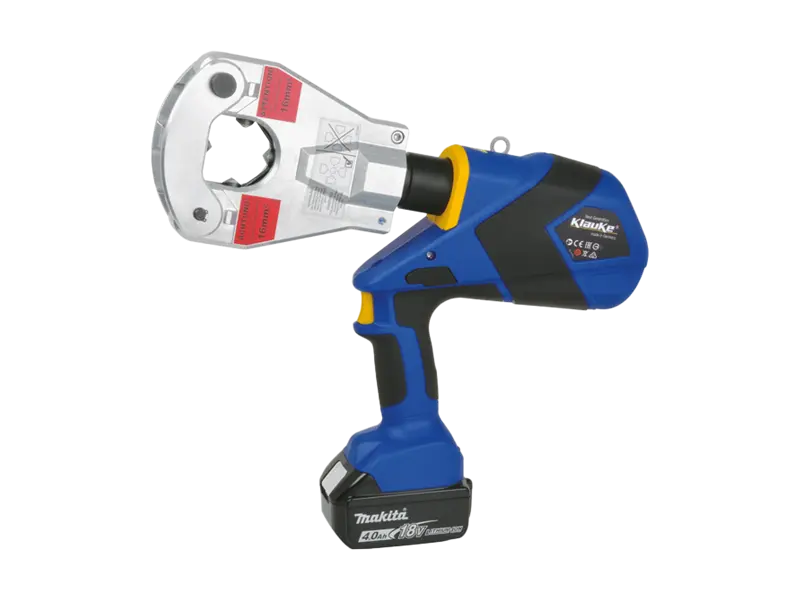 Product image of Klauke® EK 60VP/FTCFM - Battery powered hydraulic crimping tool with Makita battery system crimping range 16-300 mm²