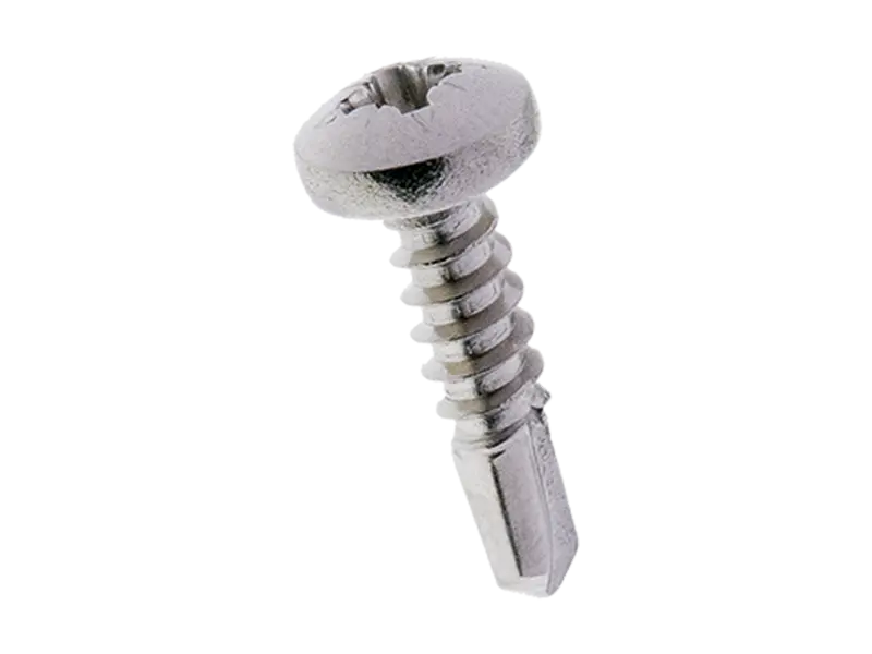 Image du produit de Vis autoperceuses à tête cylindrique bombée avec empreinte cruciforme Pozidriv forme Z