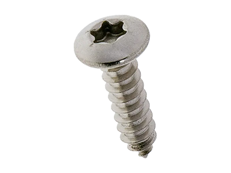 Image du produit de Vis à tôle à tête cylindrique bombée à six lobes internes et à bout pointu forme C