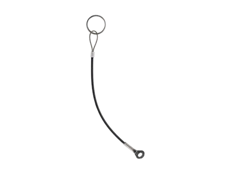 제품 이미지: HALDER EH 22400. - Retaining cables for single acting ball lock pin with holding ring, and loop to be screwed
