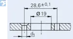 Montageabbildung für Camloc® 991F - Haltenocken zum Nieten / Schrauben
