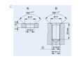 Assembly illustration for Camloc® 15F - Receptacles