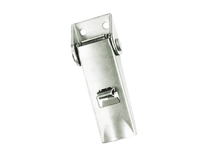 Immagine del prodotto Camloc® V951L - Chiusure a spinta con sicura e piastrina di ancoraggio aperta, regolabili, con fori da ribadire o avvitare