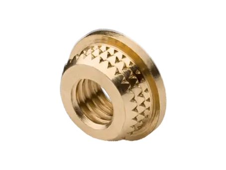 Product image of Tappex® MICROBARB® 0006 - Press-in threaded Inserts with large head, micro knurling, for thermoplastics