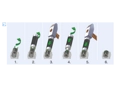 Assembly illustration for KEENSERTS® KRTM 02 - Hand installation tools for inserts with locking kees heavy duty KNHM / KNHML