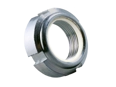 Product image of ELASTIC-STOP® GUP - Slotted round nuts for hook spanners with polyamide insert, high type