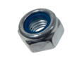 Image du produit de Ecrous autofreinés forme basse avec anneau polyamide