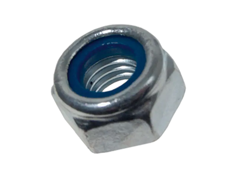 Image du produit de Ecrous autofreinés forme basse avec anneau polyamide