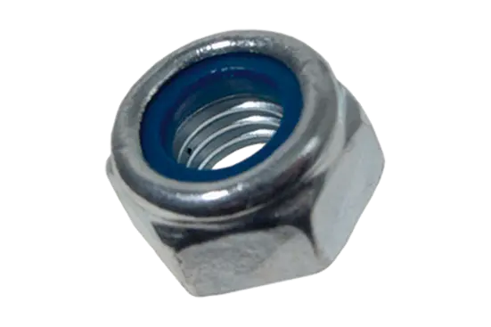 BN 41161 | Tuercas hexagonales autofrenantes forma baja con inserto de poliamida