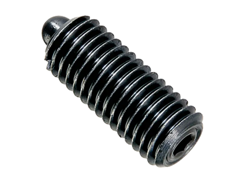 Product image of HALDER EH 22060. - Spring plungers with bolt and hex socket set screw bonded and seal standard spring pressure