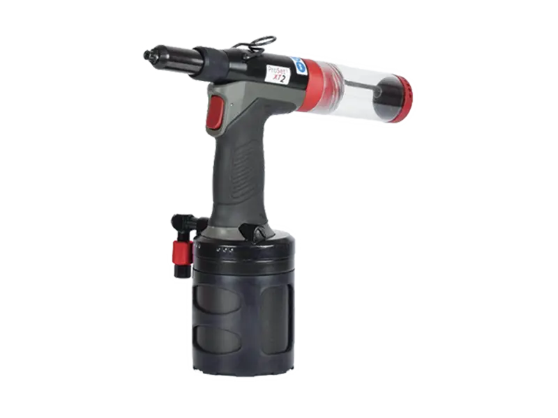 Immagine del prodotto POP® ProSet® XT2 - Rivettatrice idropneumatica con contenitore raccogli-mandrini