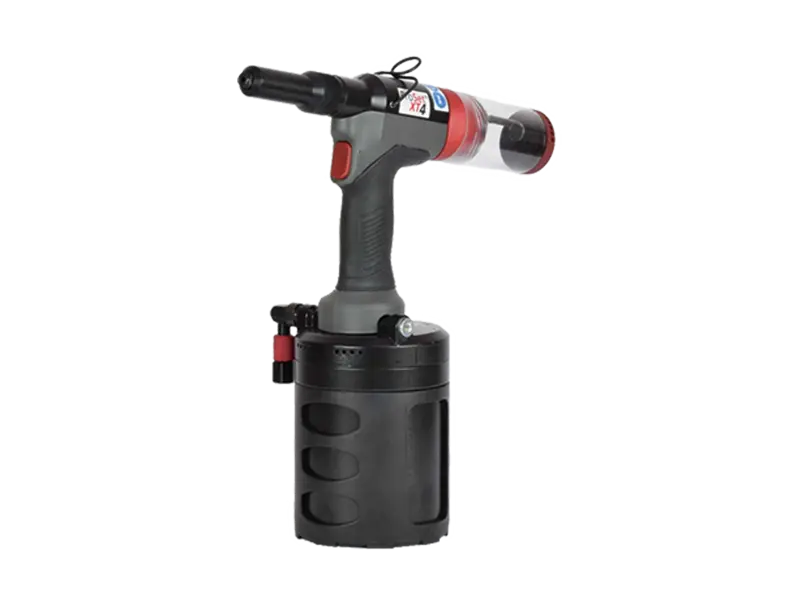 Immagine del prodotto POP® ProSet® XT4 - Rivettatrice idropneumatica con contenitore raccogli-mandrini