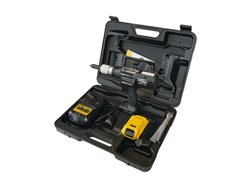 Produktbild von STANLEY® Assembly Technologies ProSet® PB2500-QW183 - Akku-Nietpistole in Kunststoffkoffer komplett ausgerüstet