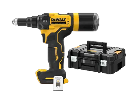 Obrázek produktu DEWALT® DCF403-B-EU - Akumulátorový nýtovací nástroj v T STAK™-kitbox, základní nářadí bez baterie / bez nabíječky