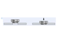Assembly illustration for PEM® SL - Self-clinching lock nuts with UNC thread, for metallic materials