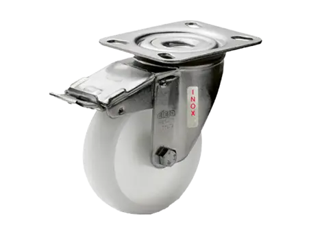 Immagine del prodotto ELESA® RE.F8 - Ruote staffa a piastra girevole, con freno, SBF