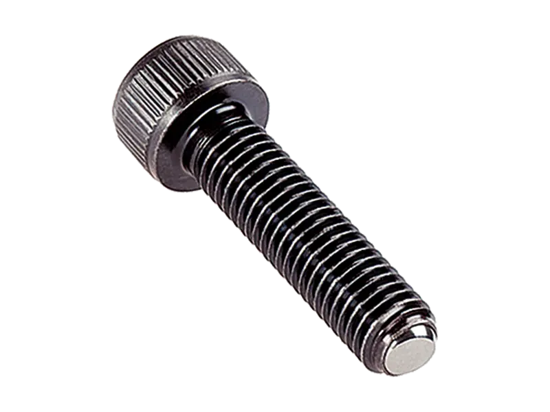 Product image of HALDER EH 22700. - Ball-ended thrust screws cylinder head, with hex socket, flat-faced ball protected against rotating, bearing surface plain