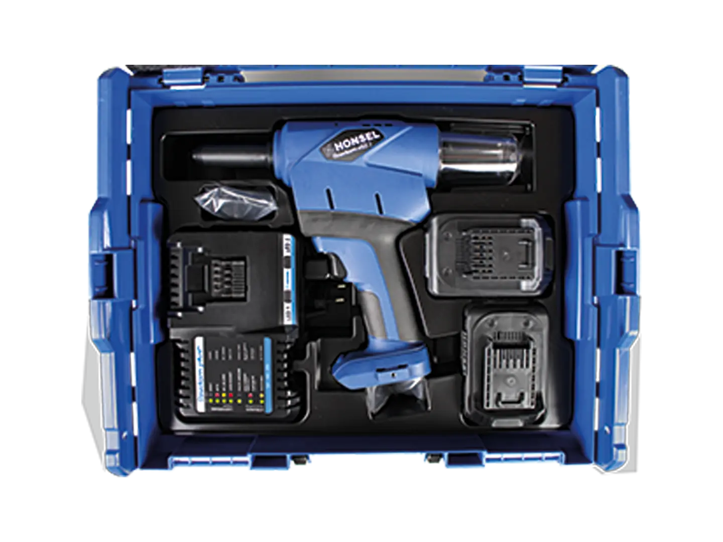 BN 56002 | Rivettatrice a batteria completa di accessori