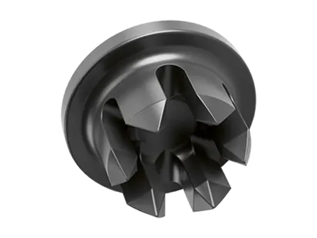 Product image of MM WELDING® LiteWWeight® Lotus Standard - Fastener for ultrasonic welding for fixation in fibrous materials mainly high-density materials