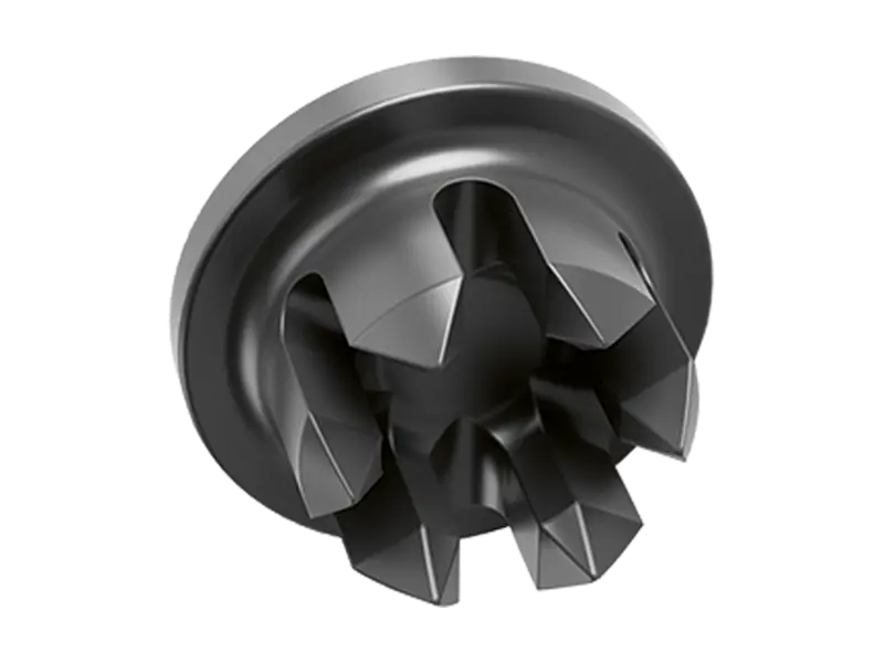 Product image of MM WELDING® LiteWWeight® Lotus Standard - Fastener for ultrasonic welding for fixation in fibrous materials mainly high-density materials