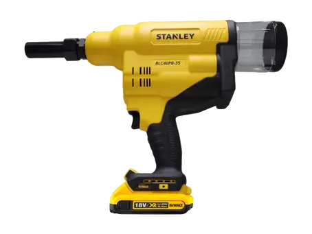 Product image of STANLEY® Assembly Technologies BLC40PB-35-QW1842 - Battery-Powered Tool for Structural Rivets, Lockbolts and Sealing Plugs
