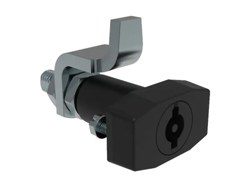 Product image of southco® VISE ACTION® E3 - Compression latches large T-handle, 3 mm double bitted recess, three hole mount, clockwise, adjustable grip