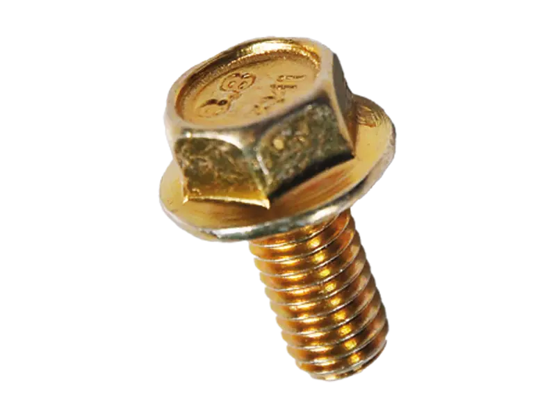 Product image of Serrated hex flange head cap screws fully threaded