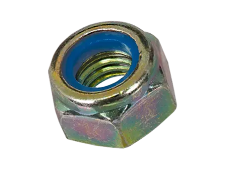 Image du produit de Ecrous autofreinés forme basse avec anneau polyamide