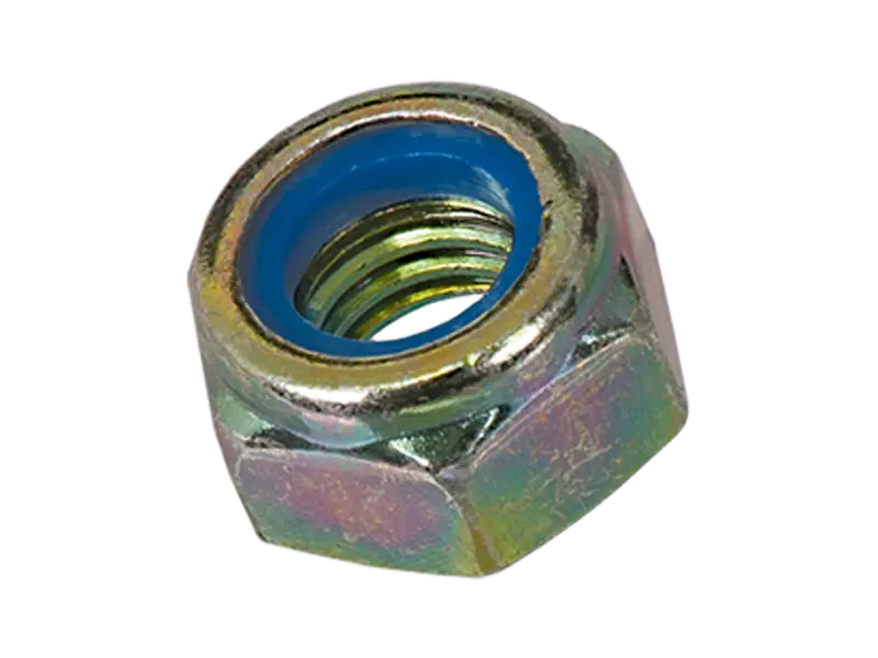 Image du produit de Ecrous autofreinés forme basse avec anneau polyamide