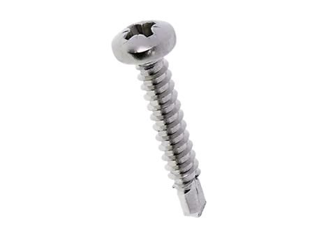 Image du produit de Vis autoperceuses à tête cylindrique bombée avec empreinte cruciforme Pozidriv forme Z