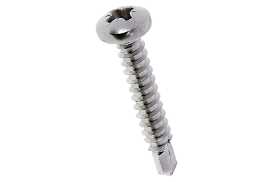 BN 85320 | Vis autoperceuses à tête cylindrique bombée avec empreinte cruciforme Pozidriv forme Z