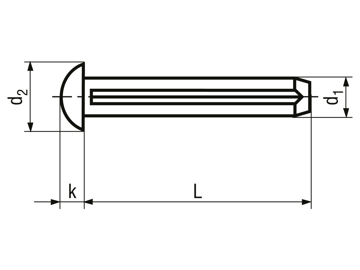BN 688 - Round head grooved pins | Bossard India