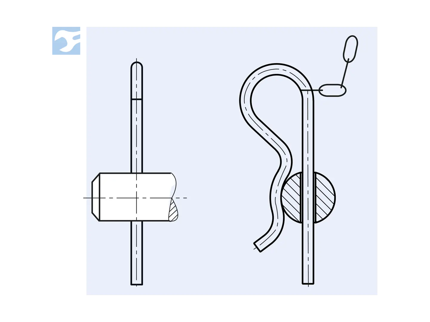 BN 915 - Cotter pins single | Bossard Group
