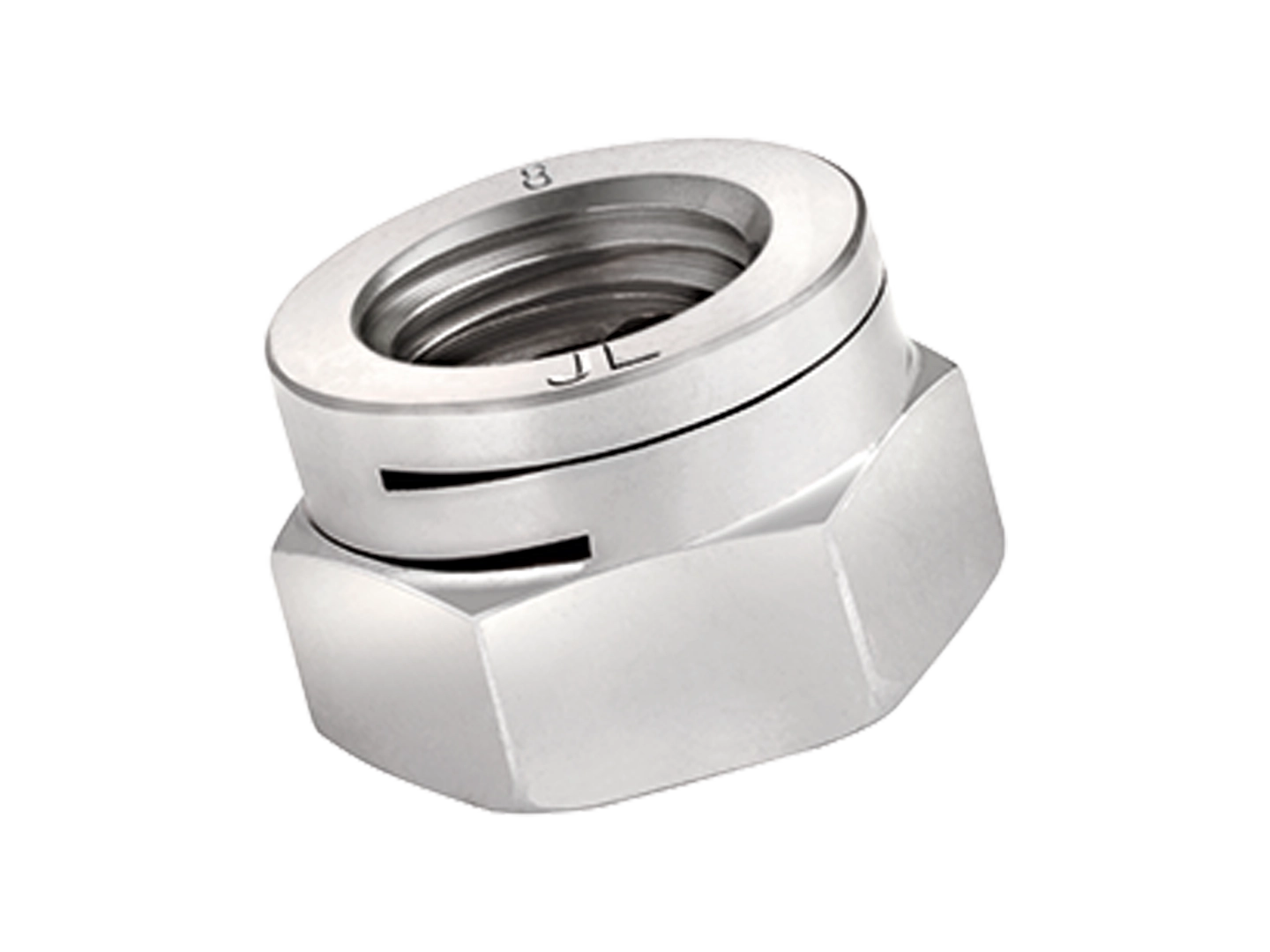 ルーク Z682 FLANGED LOCK NUT M5 (BLACK/4pcs)