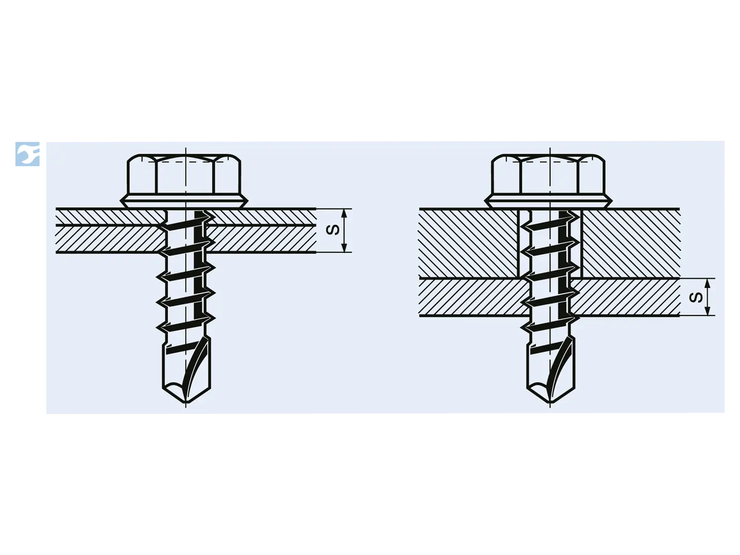 BN 33019 - Self-Drilling Screws for Metal | Bossard Group
