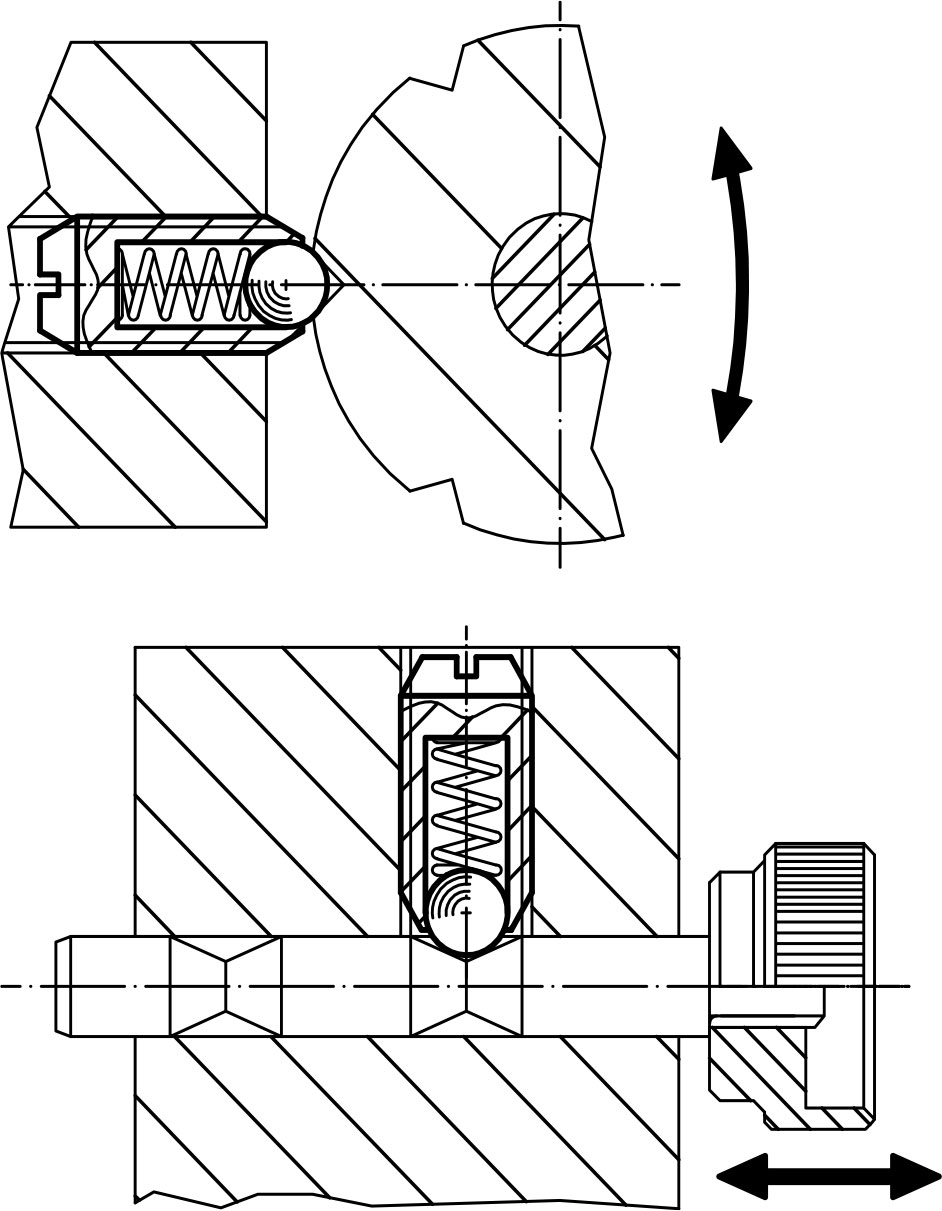 Esempio applicazione posizionatori in plastica 2