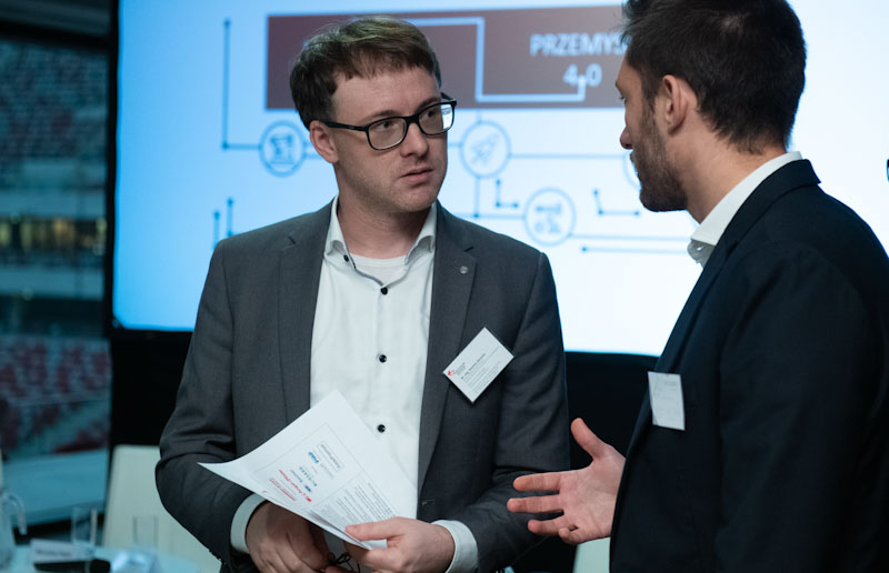 dr inż. Dominic Gorecky na konferencji Polish Swiss 4.0 Roundtable 2019