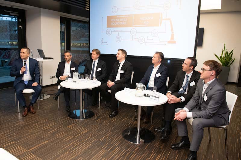 Dyskusja panelowa podczas konferencji Polish Swiss 4.0 Roundtable 2019