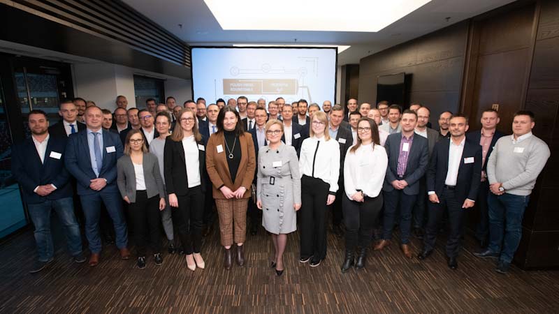 Uczestnicy konferencji Polish Swiss 4.0 Roundtable 2019